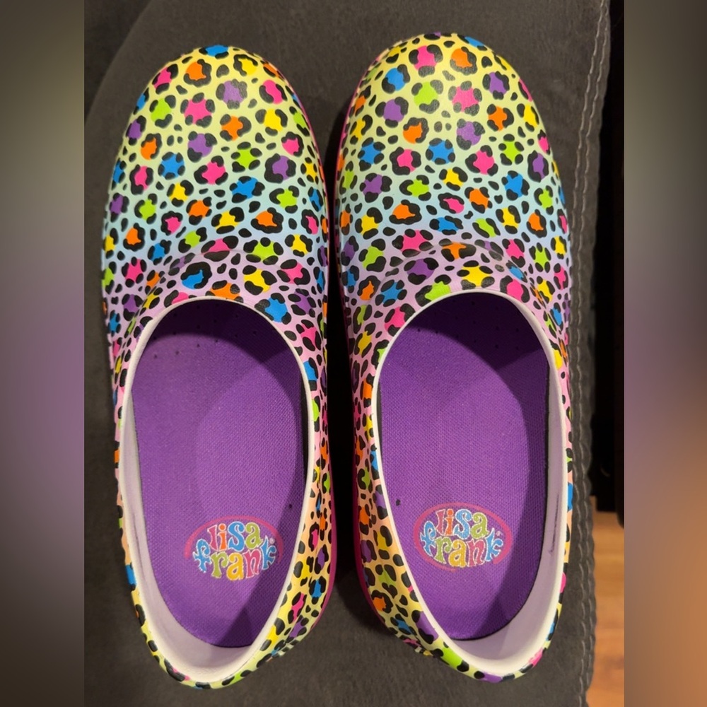 Lisa Frank Colorful Leopard Print Shoes